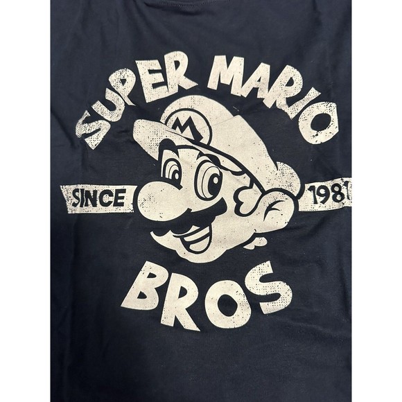 Super Mario Brothers Men's Officially Licensed Character Graphic Tee T-Shirt XL - Picture 2 of 5